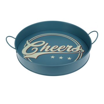 Plaze fém szervírozó tálca