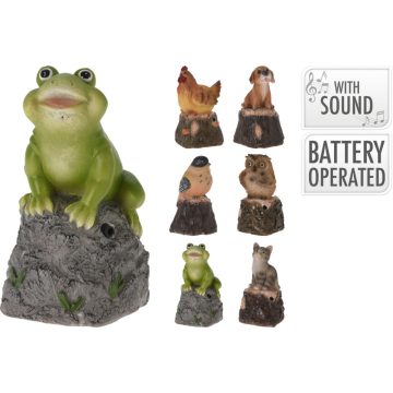 Trapi kerti dekor 6 féle 10cm