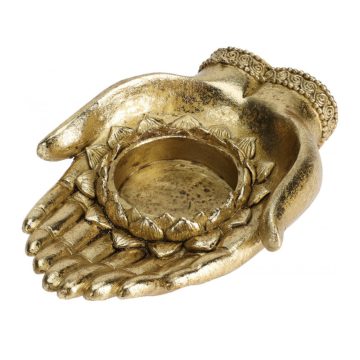 Vega buddha kéz teamécses tartó