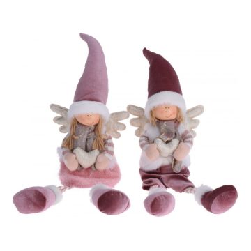 Leena karácsonyi angyal csillogó ruhával