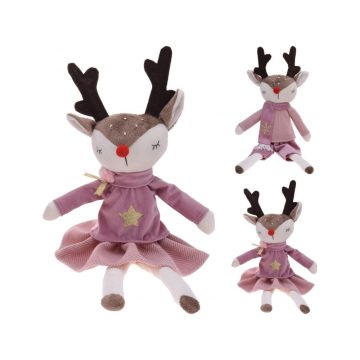 Rinett karácsonyi szarvas 45cm