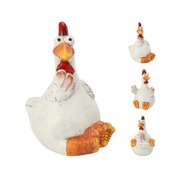 Gizi ülő csirke dekor 20 cm
