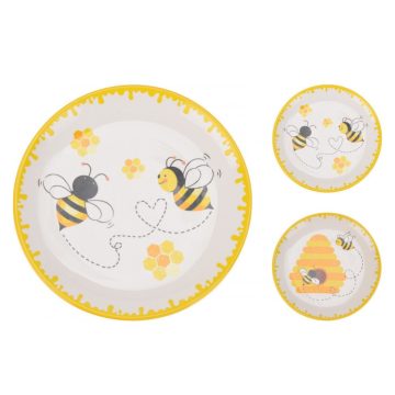 Honey méhecskés tányér 20cm kétféle