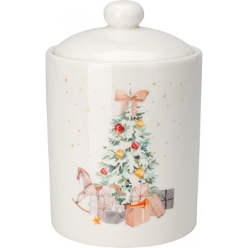 Astro karácsonyi tároló doboz többféle mintában 12cm