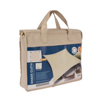 Flow szögletes napvitorla homokszínű 300 cm