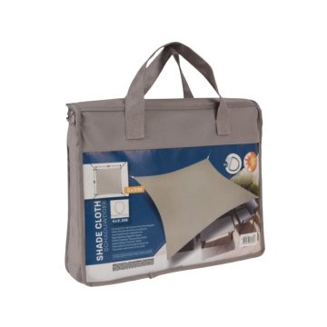 Flow szögletes napvitorla szürke 300 cm