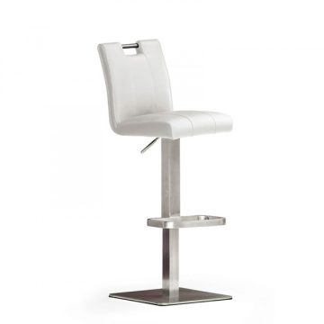 CASTA 2 INOX  Fehér Bárszék