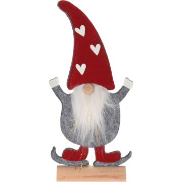 George fa talpon álló manó 26cm