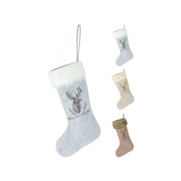 Oliver karácsonyi dekorációs csizma felakasztható 60 cm