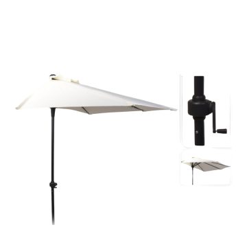 Siesta félkör alakú napernyő krém