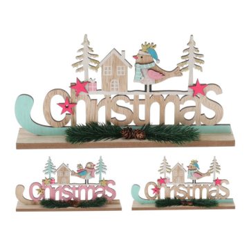 Helmi karácsonyi fa dekoráció 30cm kétféle