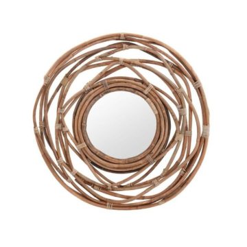 Nest fonott fali dekortükör 90cm