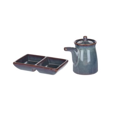 Gardenia japán stílusú kerámia sushi szett 2 darabos