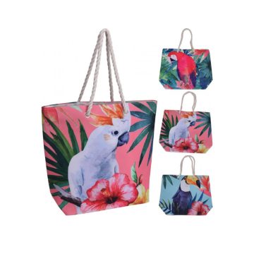 Molly trópusi strandtáska több színben 55cm